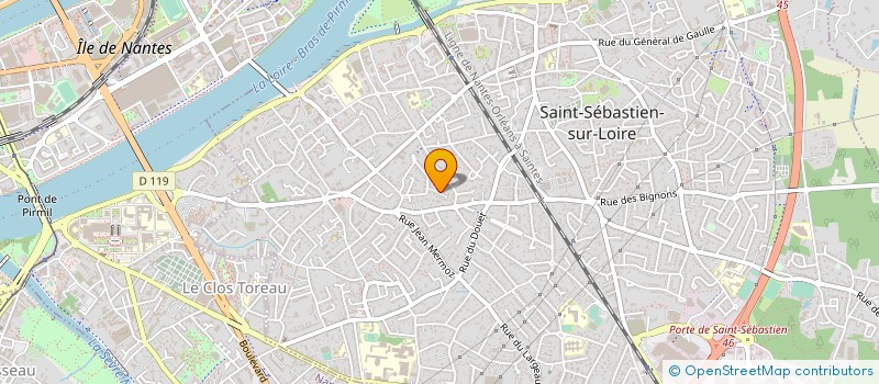 localisation de l'entreprise MORGEN à SAINT-SEBASTIEN-SUR-LOIRE