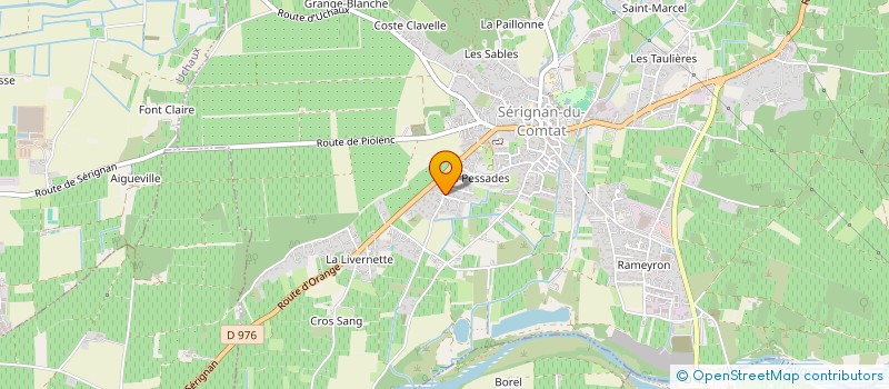 localisation de l'entreprise MORGON  SERIGNAN-DU-COMTAT