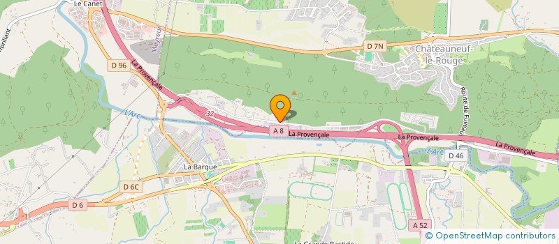 localisation de l'entreprise MORGON DU CENGLE  CHATEAUNEUF-LE-ROUGE