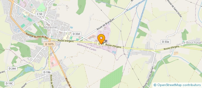 localisation de l'entreprise MORI  MORESTEL