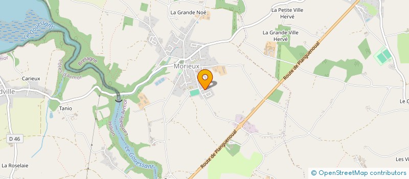 localisation de l'entreprise MORI'TEAM à LAMBALLE-ARMOR