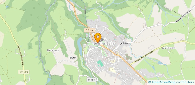 localisation de l'entreprise MORIANO  NERIS-LES-BAINS