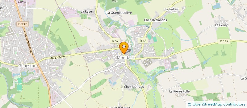 localisation de l'entreprise MORICE à MONTBERT