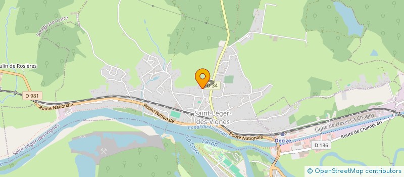 localisation de l'entreprise MORICE à SAINT-LEGER-DES-VIGNES