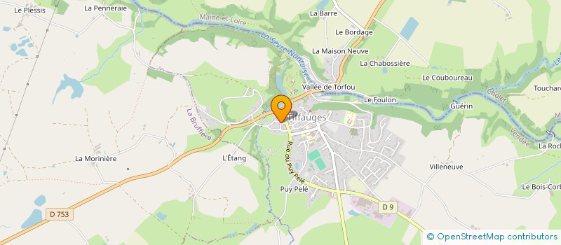 localisation de l'entreprise MORICE ENERGIES  CHANVERRIE