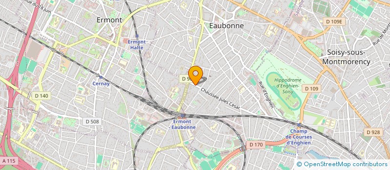 localisation de l'entreprise MORICE-GILABERT à EAUBONNE