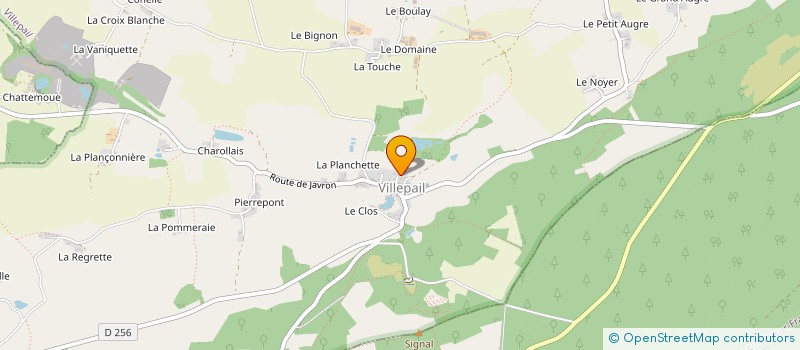 localisation de l'entreprise MORICE LOIC  VILLEPAIL