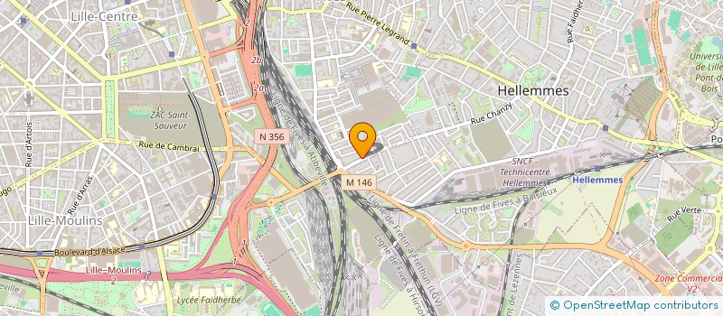 localisation de l'entreprise MORICE SAS à LILLE