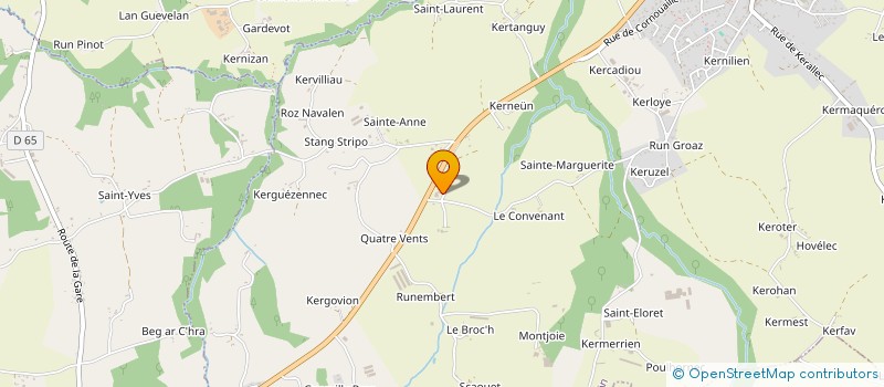 localisation de l'entreprise MORICE YVON ET GILDAS à GOUDELIN