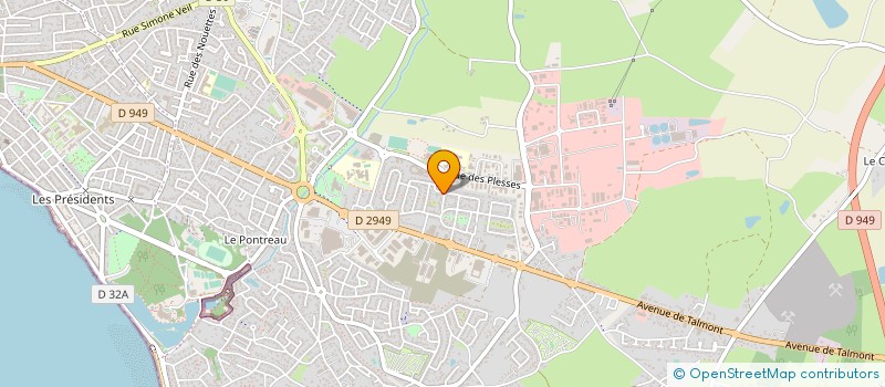 localisation de l'entreprise MORICEAU DANY ET MORICEAU MICHEL à LES SABLES D'OLONNE