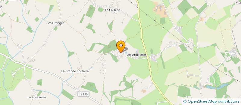 localisation de l'entreprise MORICEAU DIDIER  CHAUVE