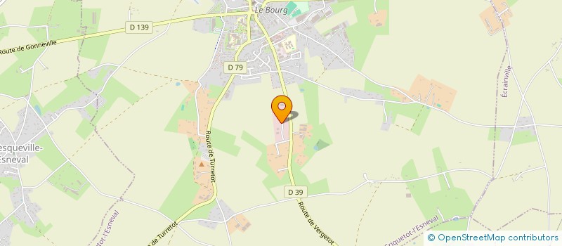 localisation de l'entreprise MORICET COUVERTURE  CRIQUETOT-L'ESNEVAL