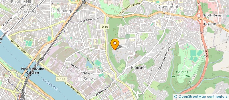 localisation de l'entreprise MORICK  FLOIRAC