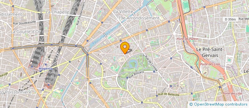 localisation de l'entreprise MORICO  PARIS