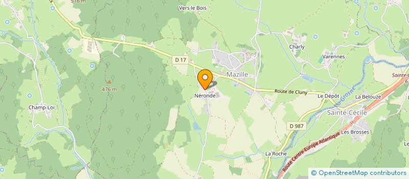 localisation de l'entreprise MORIERPROCESS  MAZILLE