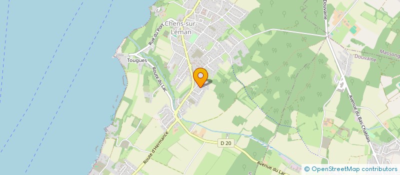 localisation de l'entreprise MORIETTES  CHENS-SUR-LEMAN