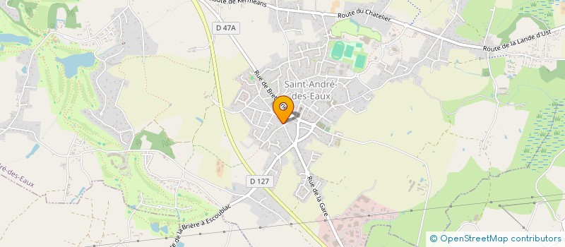 localisation de l'entreprise MORIJA CARE à SAINT-ANDRE-DES-EAUX