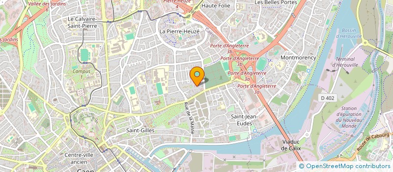 localisation de l'entreprise MORILLAND FOUCAULT à CAEN
