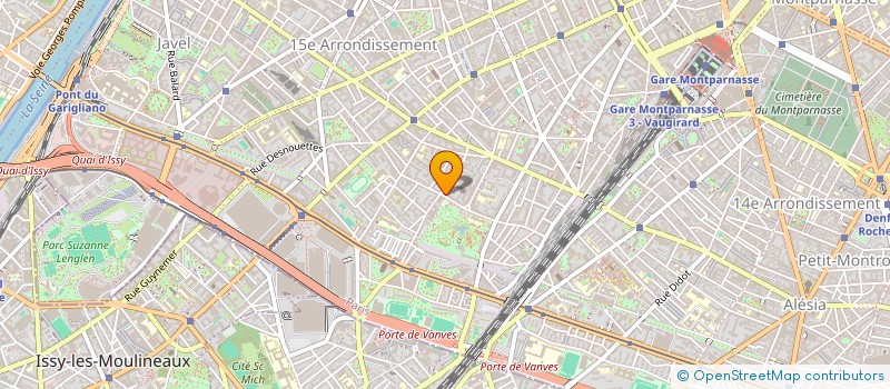 localisation de l'entreprise MORILLONS  PARIS