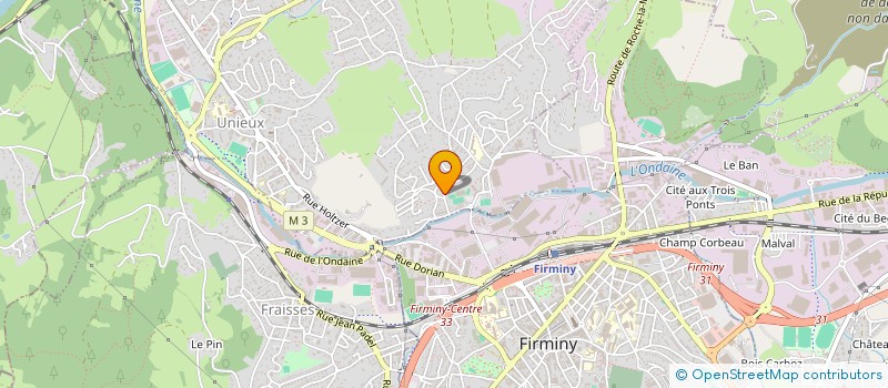 localisation de l'entreprise MORIMMO  UNIEUX