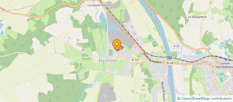 localisation de l'entreprise MORIMMO  MAZEROLLES