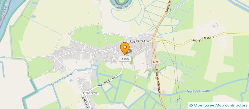 localisation de l'entreprise MORIN  CHARRON