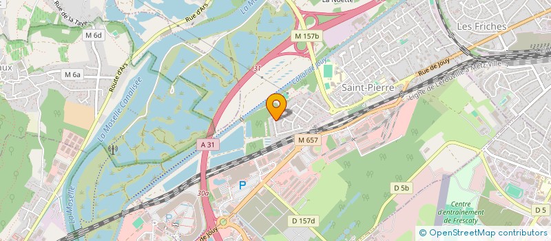 localisation de l'entreprise MORIN-DOCTER FORMATION ET GESTION DU STRESS  MOULINS-LES-METZ