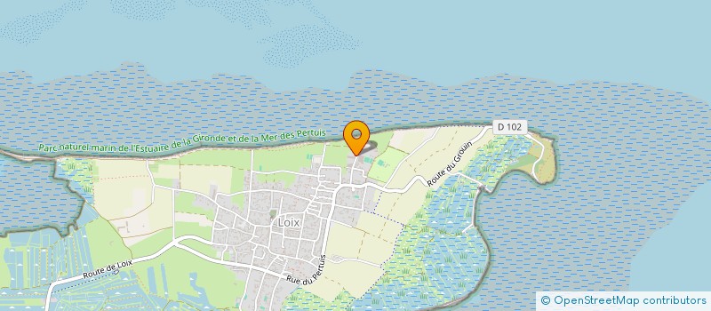 localisation de l'entreprise MORIN-FRANCO  LOIX