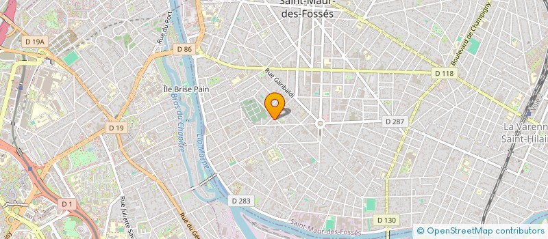 localisation de l'entreprise MORIN-MARNE à SAINT-MAUR-DES-FOSSES