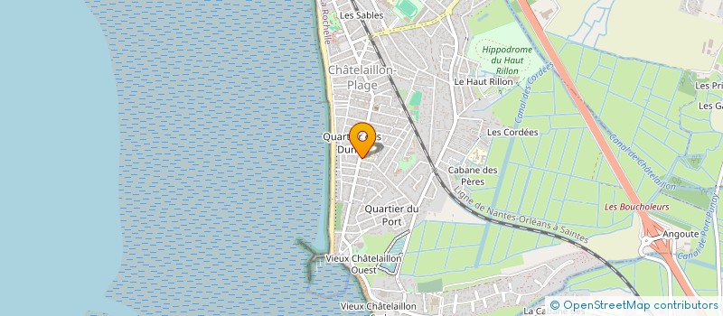 localisation de l'entreprise MORIN MERE ET FILS à CHATELAILLON-PLAGE