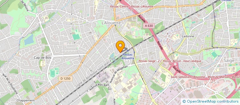 localisation de l'entreprise MORIN NETTOYAGE à PESSAC