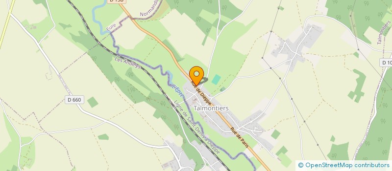 localisation de l'entreprise MORIN-PEYRE  TALMONTIERS