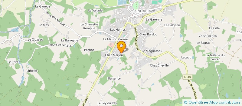 localisation de l'entreprise MORIN STEPHANIE ET CONDOLO DANILO  SAINT-VINCENT-JALMOUTIERS