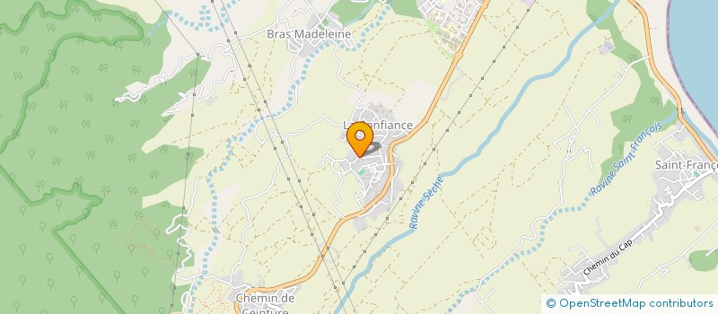 localisation de l'entreprise MORINDA à SAINT-BENOIT