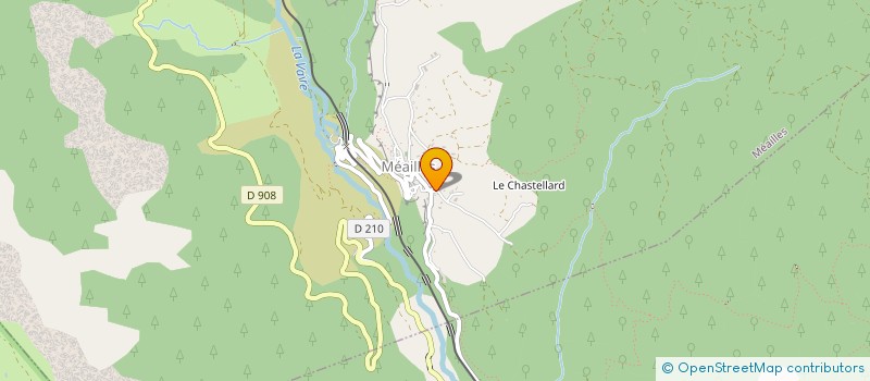 localisation de l'entreprise MORINE à ANNOT