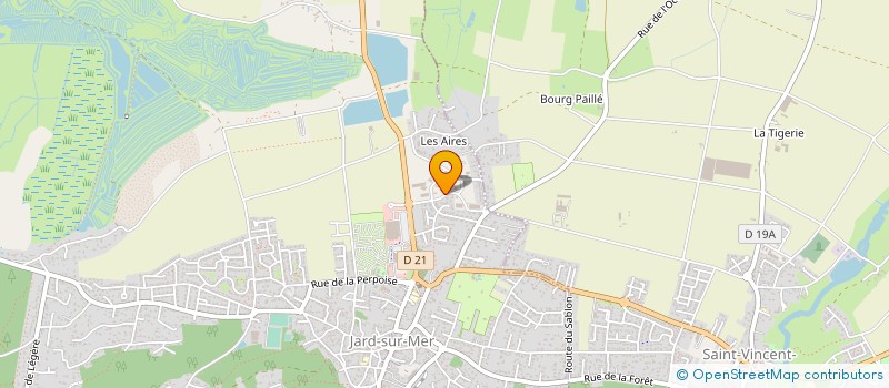 localisation de l'entreprise MORINEAU AUTOMOBILES  JARD-SUR-MER