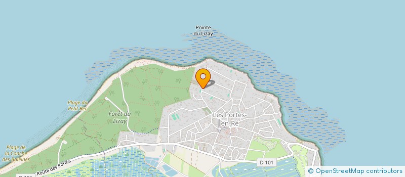 localisation de l'entreprise MORINES 20  LES PORTES-EN-RE