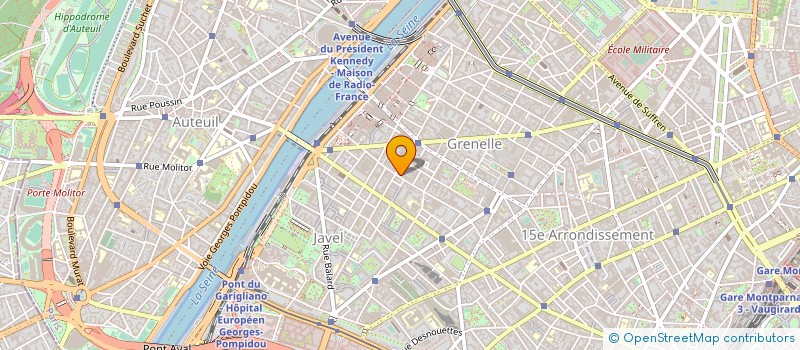 localisation de l'entreprise MORINET ET CIE  PARIS