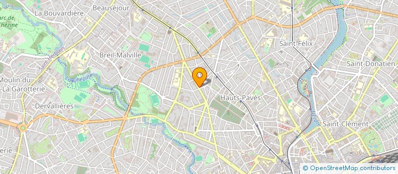 localisation de l'entreprise MORINVESTS  NANTES