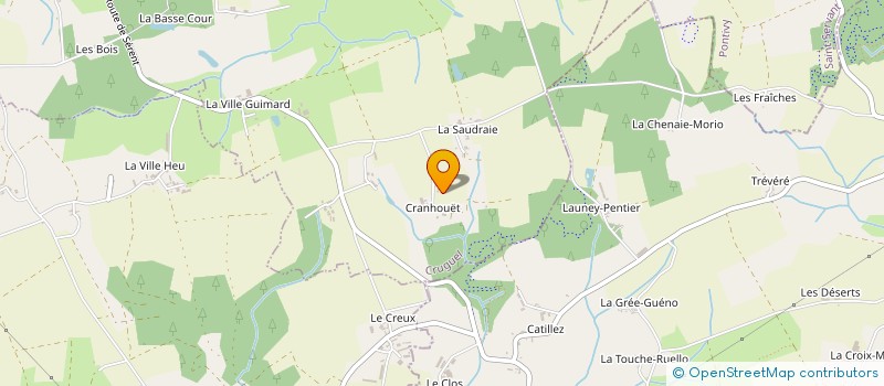 localisation de l'entreprise MORIO FRERES  CRUGUEL