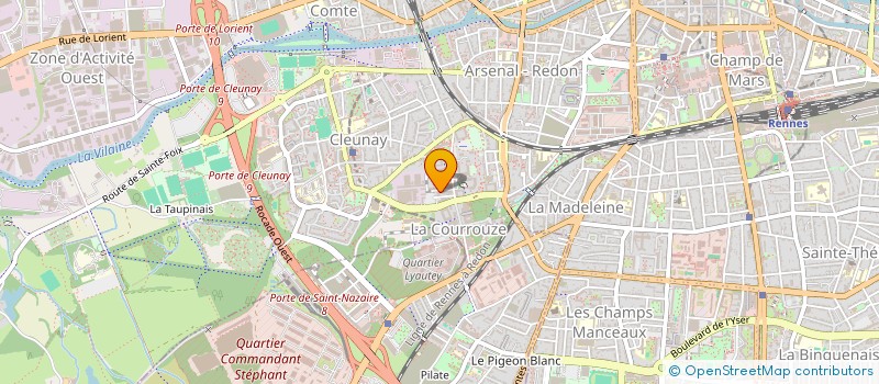 localisation de l'entreprise MORIOH SHOW  RENNES