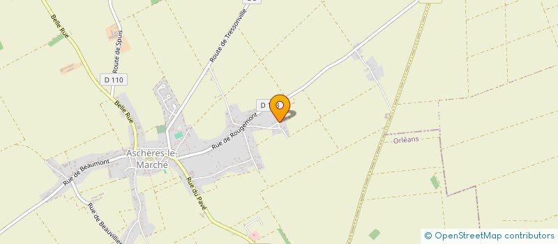 localisation de l'entreprise MORISE à ASCHERES-LE-MARCHE