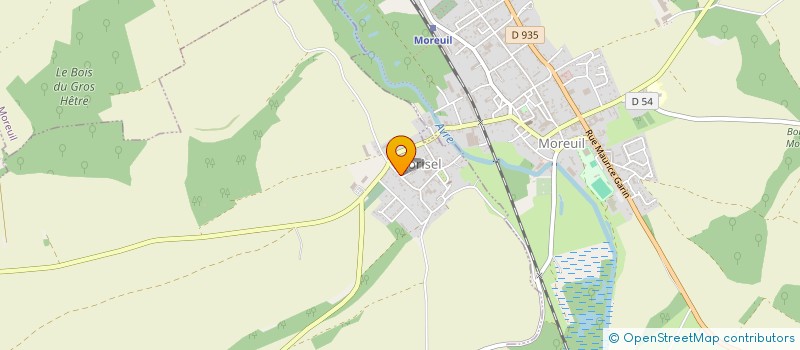 localisation de l'entreprise MORISI  MORISEL