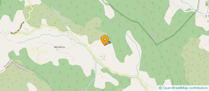 localisation de l'entreprise MORISSE PERE & FILLES  ARNAYON