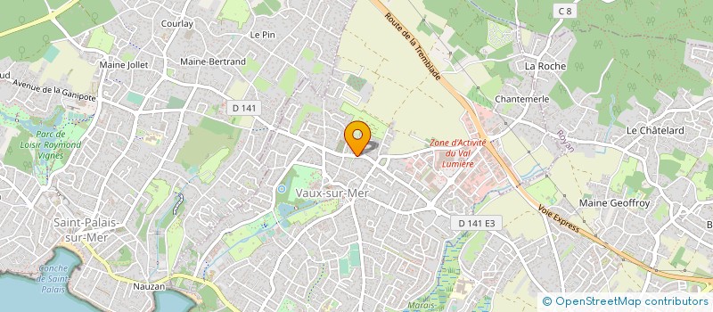 localisation de l'entreprise MORISSE ROBERT ET GILLIN MICHEL  VAUX-SUR-MER