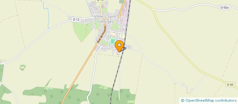 localisation de l'entreprise MORISSEAU FONTAINE  VILLIERS-SAINT-GEORGES