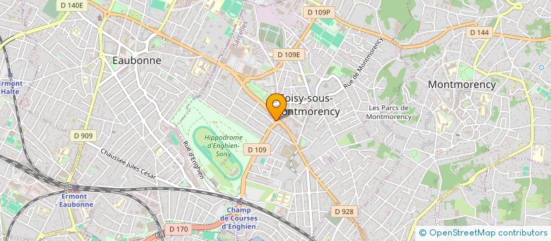 localisation de l'entreprise MORISSEAU SCI à SOISY-SOUS-MONTMORENCY