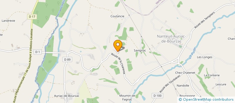 localisation de l'entreprise MORISSET à VERTEILLAC