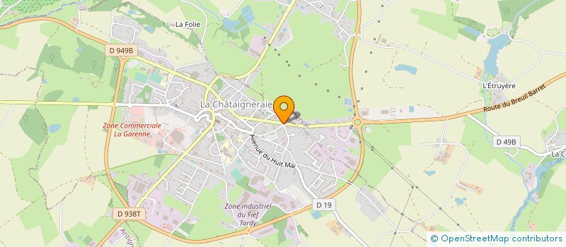 localisation de l'entreprise MORISSET CLOCHARD à LES SABLES D'OLONNE