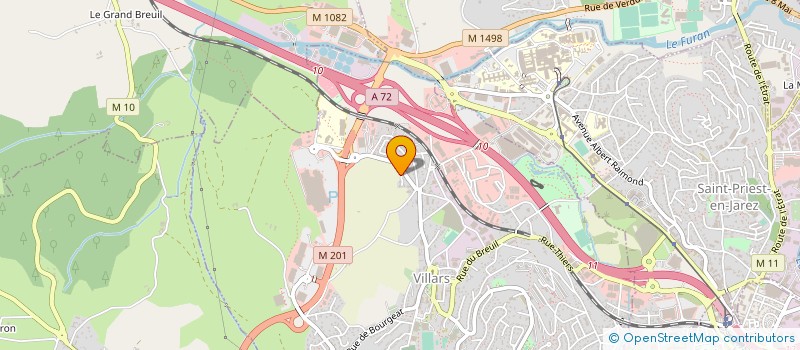 localisation de l'entreprise MORITEL NADEGE à VILLARS